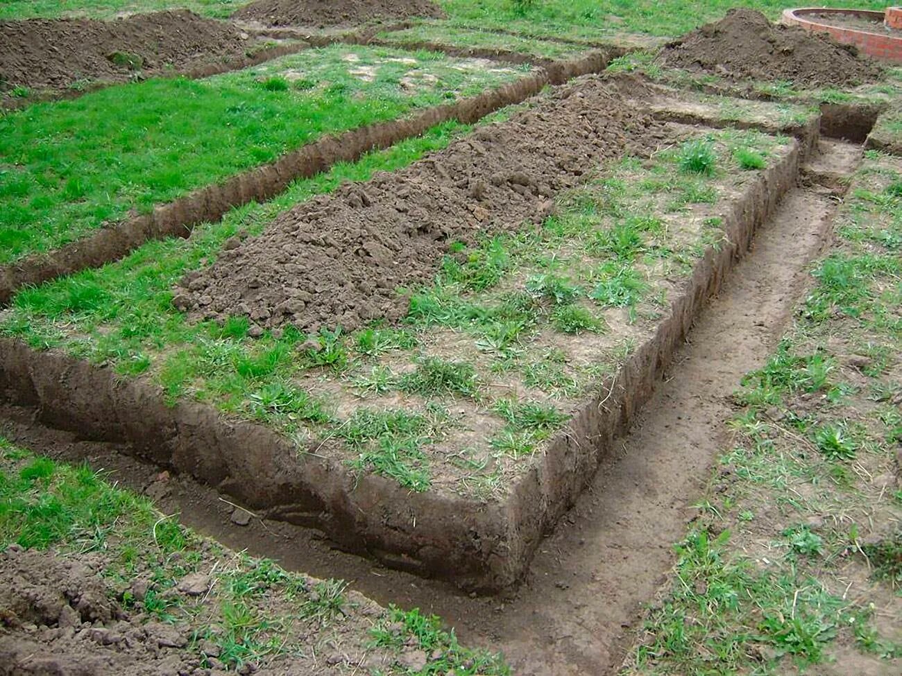 Копка траншеи под фундамент вручную. Копка траншей. Траншея под фундамент 1200мм. Копка траншеи под фундамент. Траншея для фундамента.