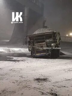 Сгорел белаз