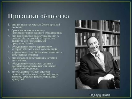 Допишите недостающие понятия американский социолог э шилз