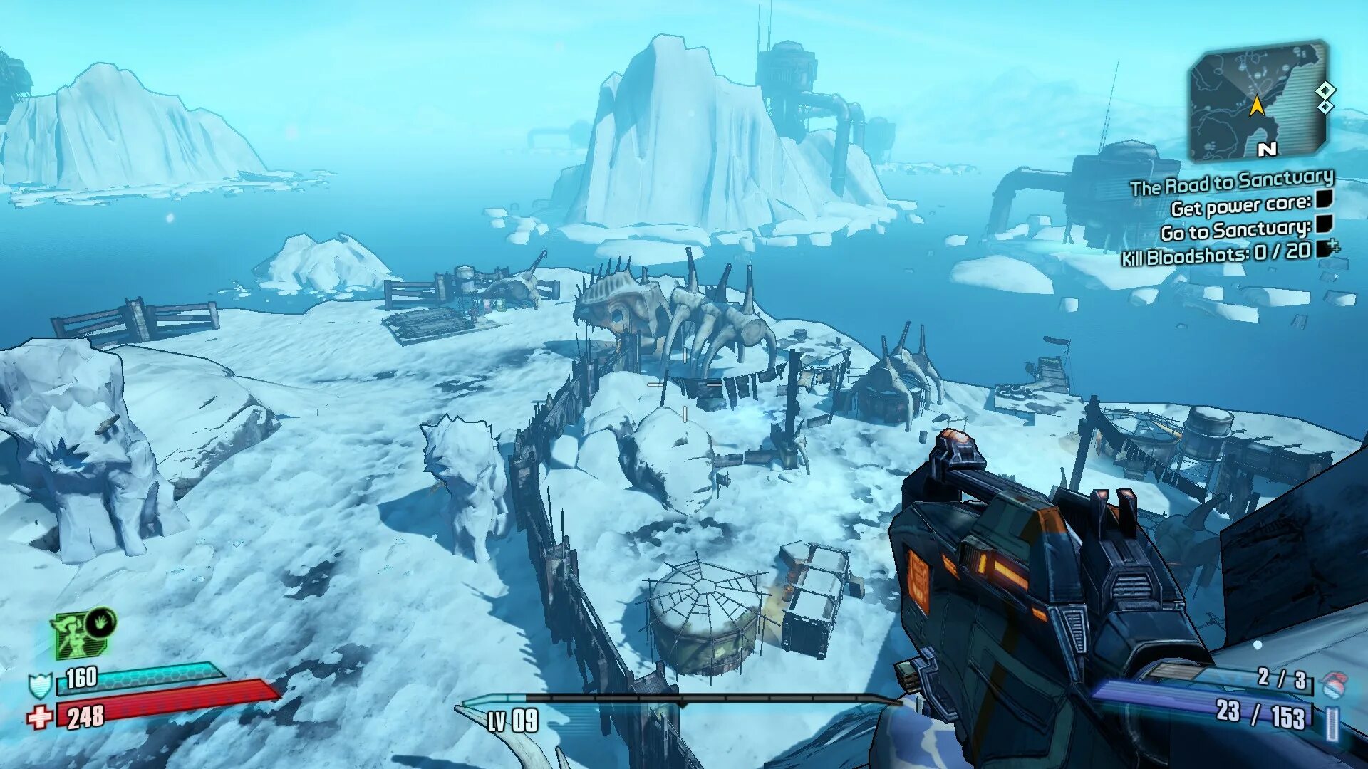 Borderlands 2 механики. Бордерлендс 2 игра. Borderlands 2 зима. Borderlands 2 xattab.