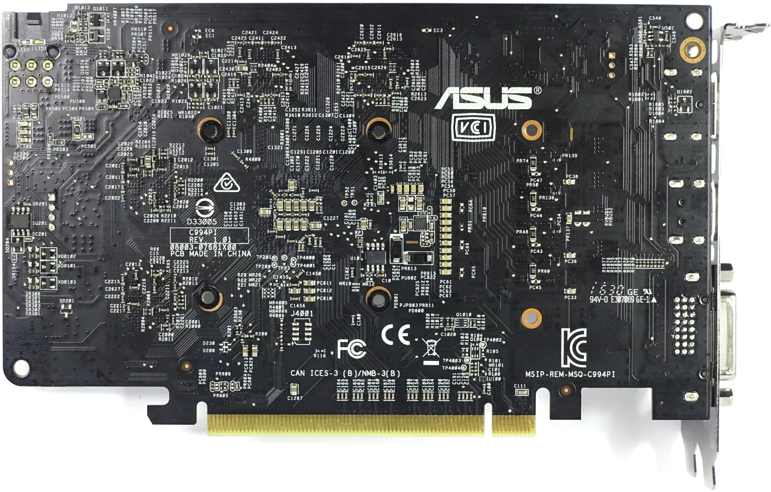 Test graphics card