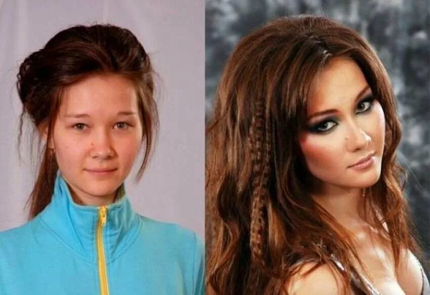Как девочка стала красивой. Макияж до и после фото. стал красивым. образы стать красивой. советы как стать красивой фото.