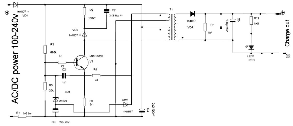 шим-контроллер v5 схема. схема зарядного устройства для смартфона. схема импульсного зарядного устройства 5в 2а. зарядное нокиа ac 3e схема. бп 5в 2а схема.