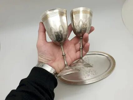 Серебряные бокалы