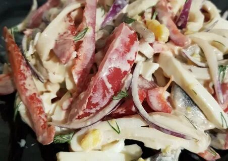 Лазерсон салат из кальмаров