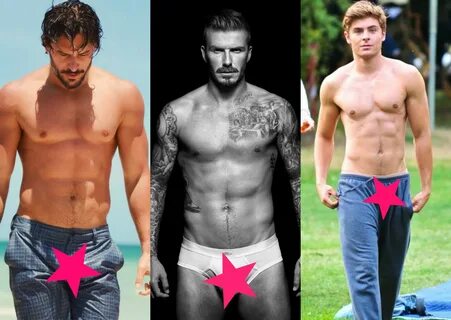 While not all men suffer from their bulge becoming public these celebrities...