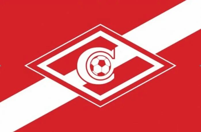 Флаг Московского Спартака. Spartak me