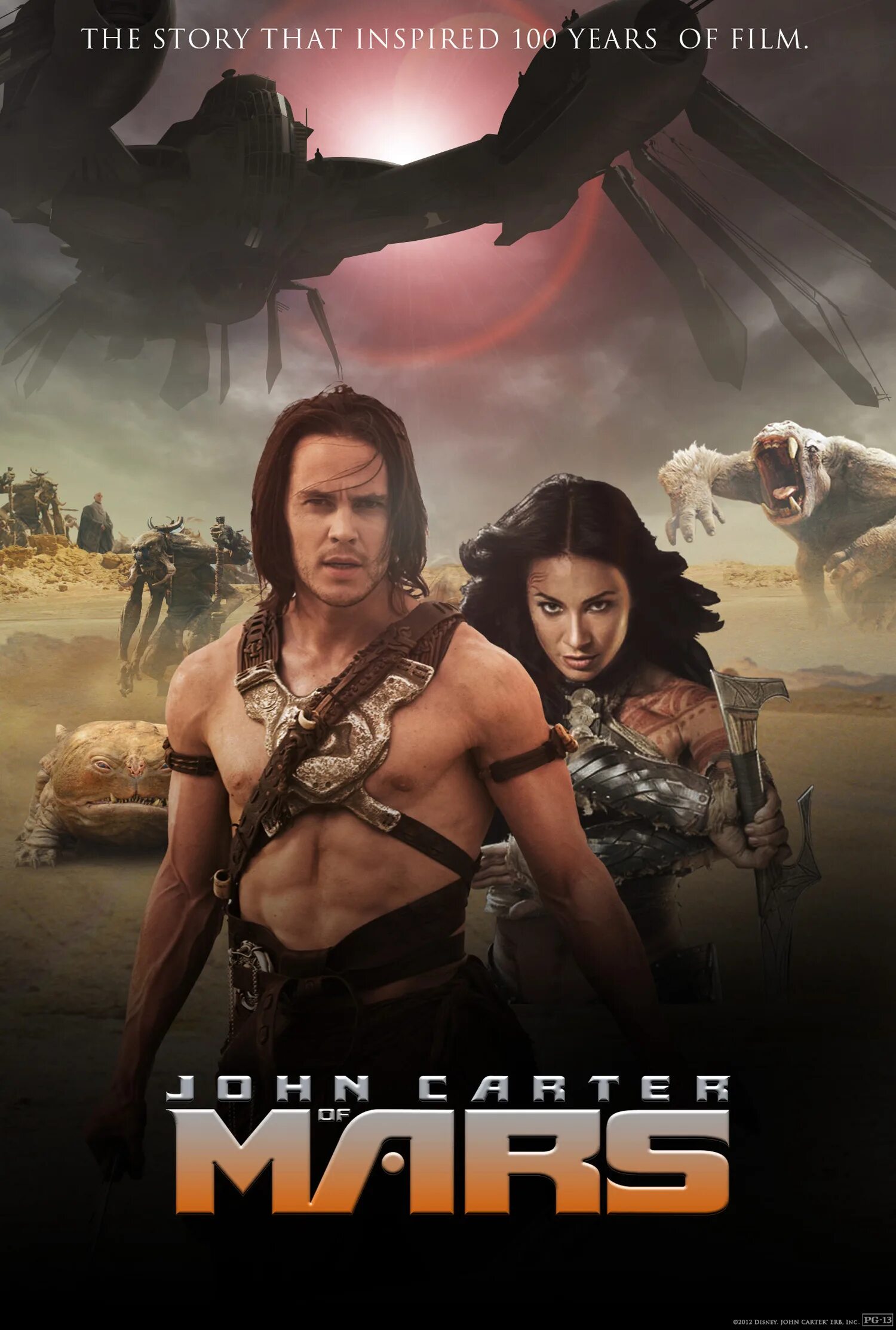 John Carter 2012. Джон Картер 2012 Постер. Фантастика фэнтези комедия приключения