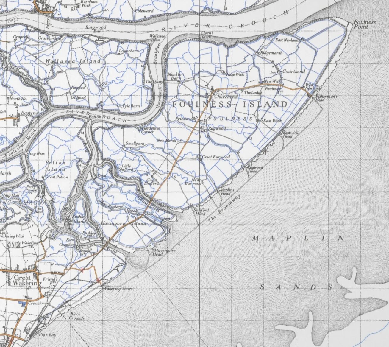 Survey maps. Ordnance survey maps. дорога брумвей.