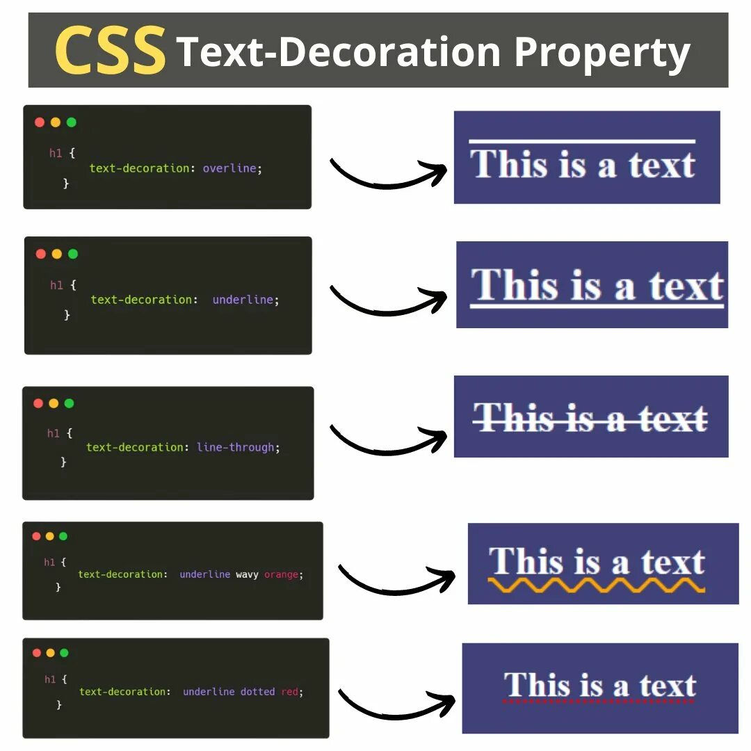 Text underline. Text underline