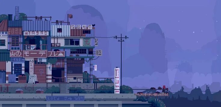 Chill lo-fi beats/city vibes comment if u like it :) Pixel art, Pixel art backgr