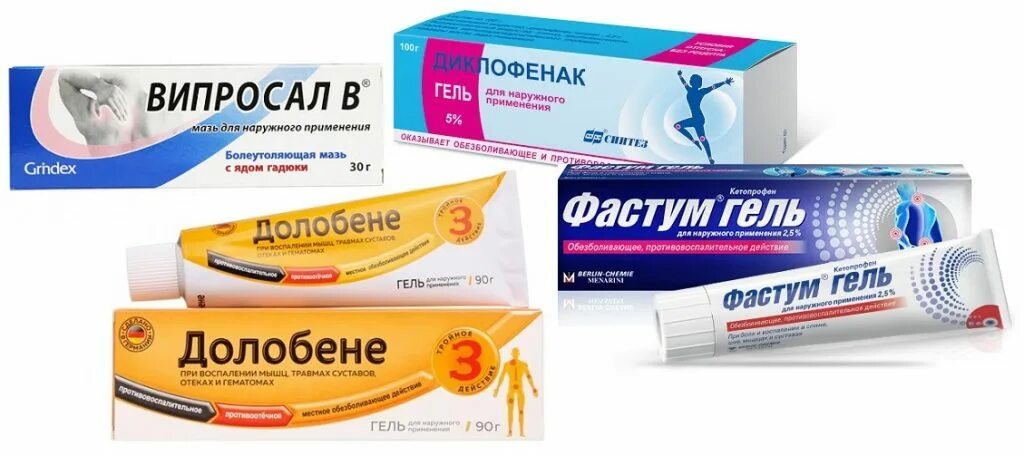 Отек от обезболивающих