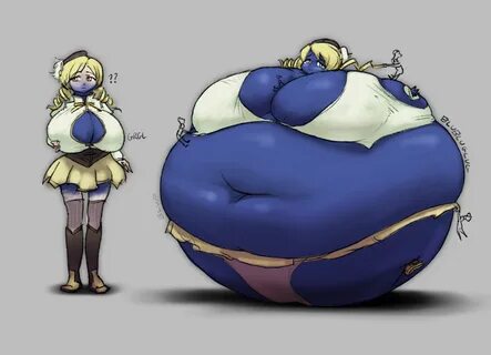 Blueberry inflation pump fetish animation