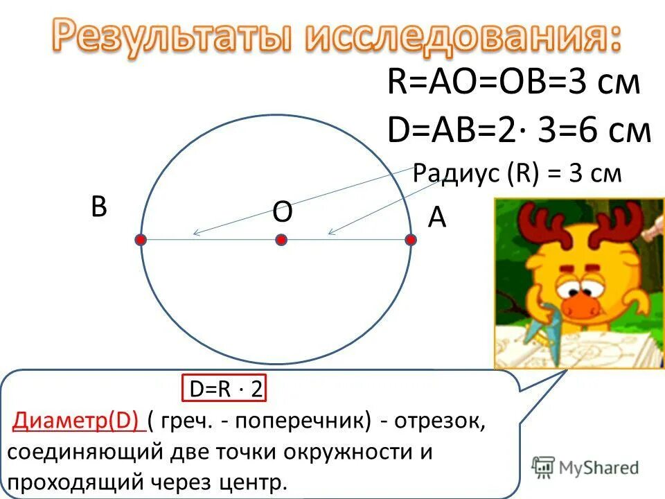 Радиус первого. Диаметр окружности. Радиус и диаметр окружности. Начертить окружность. Центр и радиус окружности.