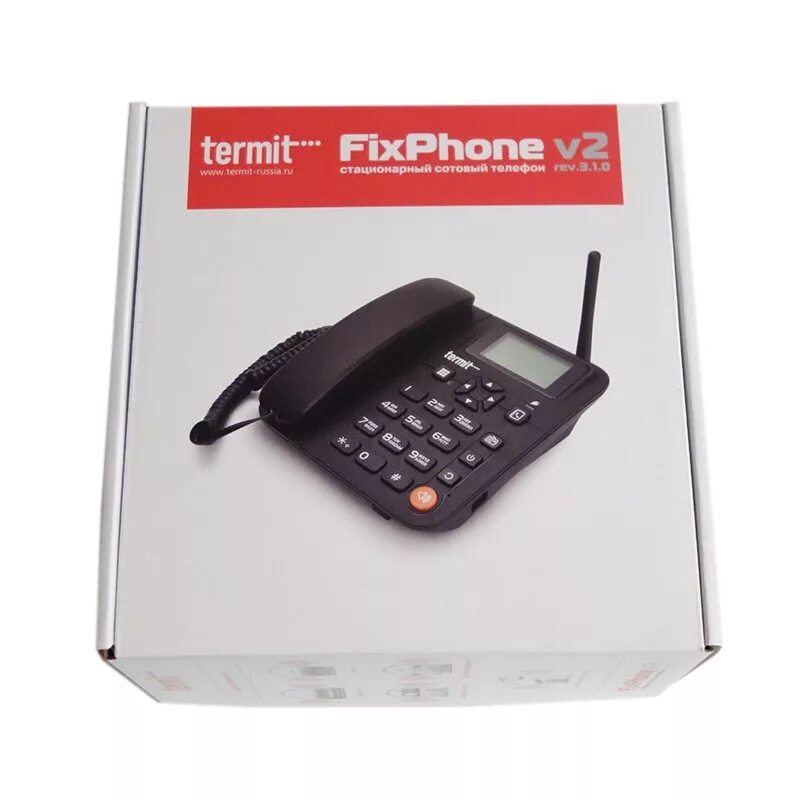 Стационарный сотовый телефон Termit FIXPHONE v2 Rev.3.1.0. Стационарный сотовый GSM телефон Termit FIXPHONE v2. Termit FIXPHONE v2. Стационарный GSM-телефон Termit FIXPHONE v2 Rev.4. Стационарный телефон termit