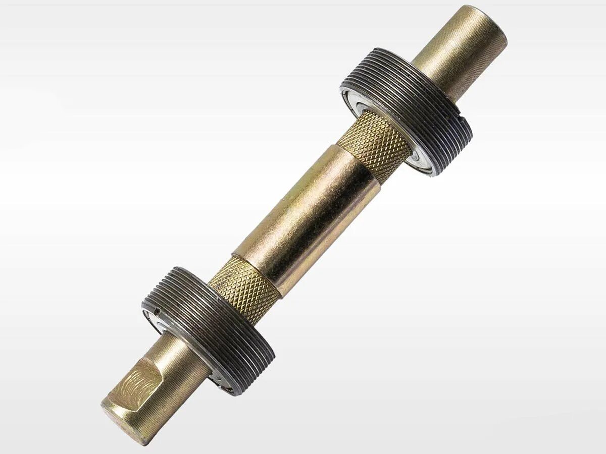 вал каретки под клин 140mm kl-910х с промподшипниками на резьбе. вал каретки под клин 140mm. ось каретки kenli kl-910d. ось каретки велосипеда урал. каретка kenli под квадрат с 203 подшипником.