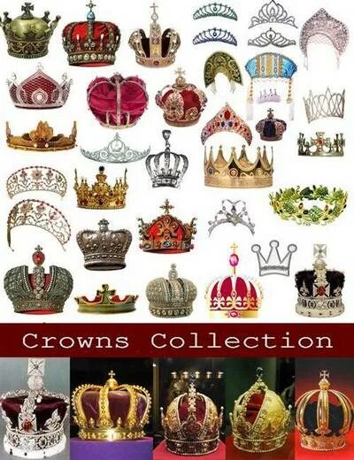 Crown collection. Много корон на одном листе. Найти корону. Корона на кисти.