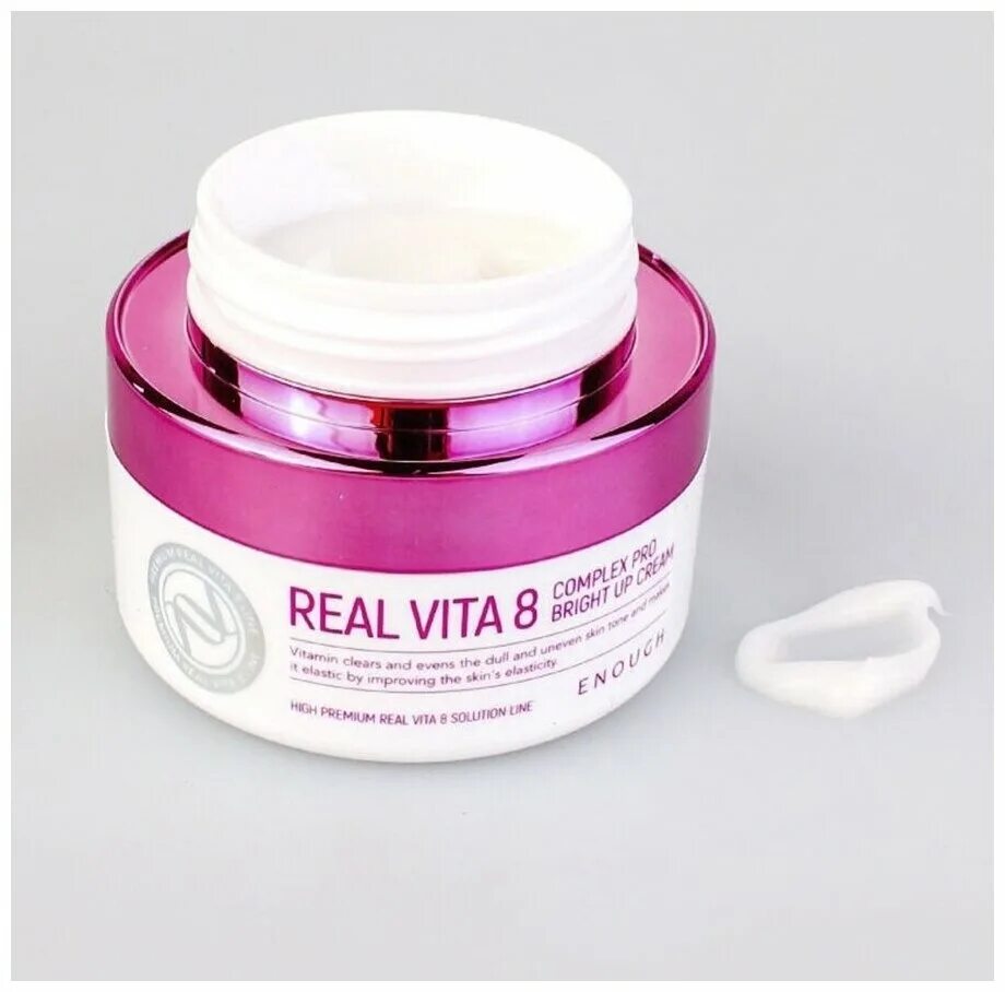 [enough] real vita 8 complex pro bright up cream - крем с витаминами для сияния кожи, 50 мл. Сыворотка lifting корея. Сыворотка для повышения упругости кожи. Real vita 8 complex pro bright up ampoule. Сыворотка enough real vita 8 complex pro bright up ampoule(30 мл).