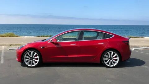 Tesla model 3 at
