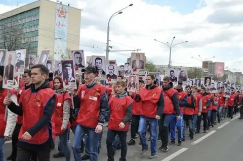 Празднование дня победы в новокузнецке