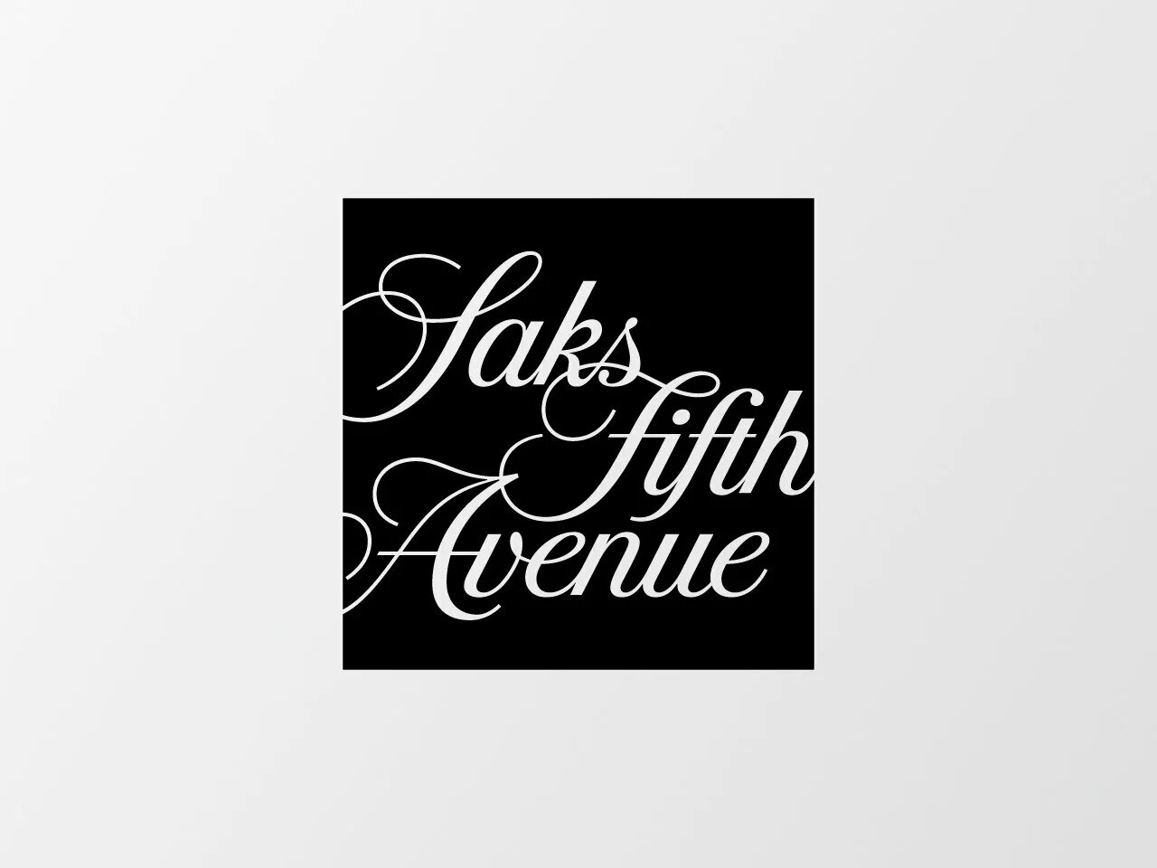 Saks fifth. Saks логотип. Сакс Авеню. Авеню логотип. Saks Fifth Avenue логотип.