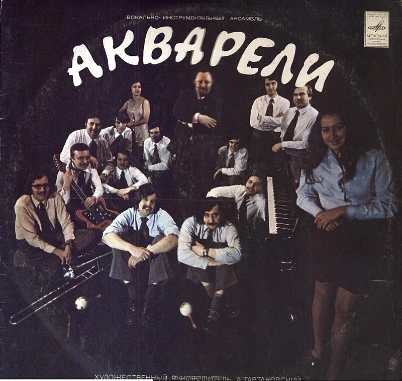 Вокально инструментальный. Акварели ВИА 1974.