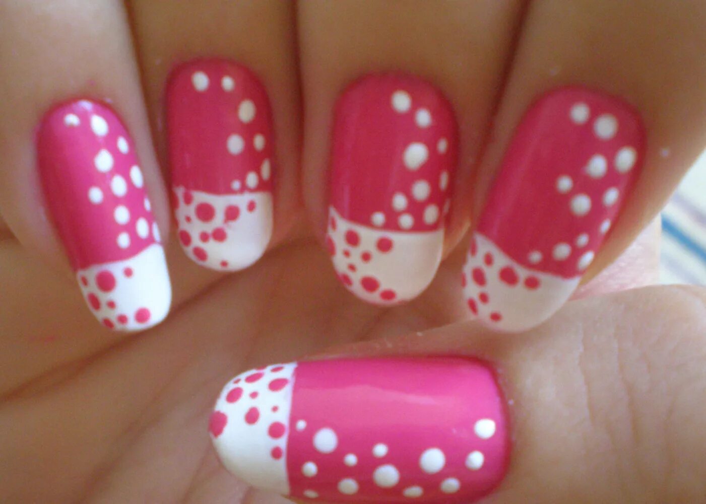 Самый легкий дизайн. Самый легкий дизайн. Ногти короткие. Самый легкий дизайн. Дизайн дотсами.