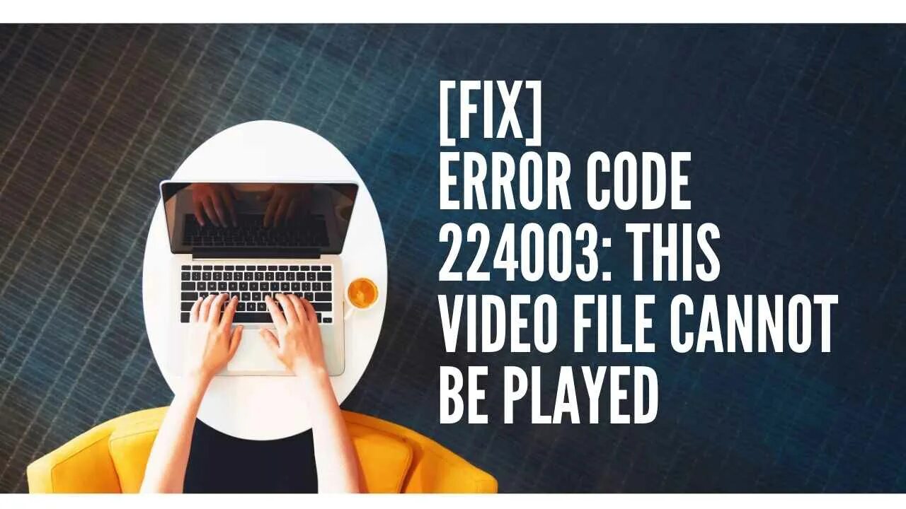 Error play video