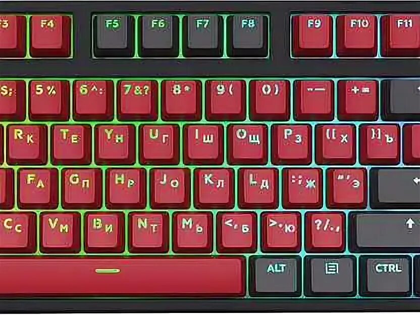 Red square tkl настройка подсветки