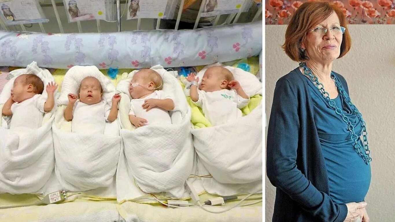 Американка родила 17 детей. Женщина родившая 17 детей. Женщина родила 6 близнецов. Самое большое рождения детей за раз. Аннегрет рауниг сейчас.