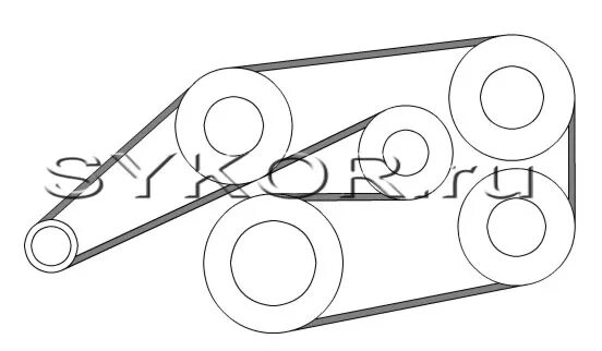 Схема приводного ремня Кайрон 2.0. Схема приводного ремня Rexton 2.7. SSANGYONG 0119971992 ремень поликлиновый. Схема приводного ремня Актион 2.0 дизель.