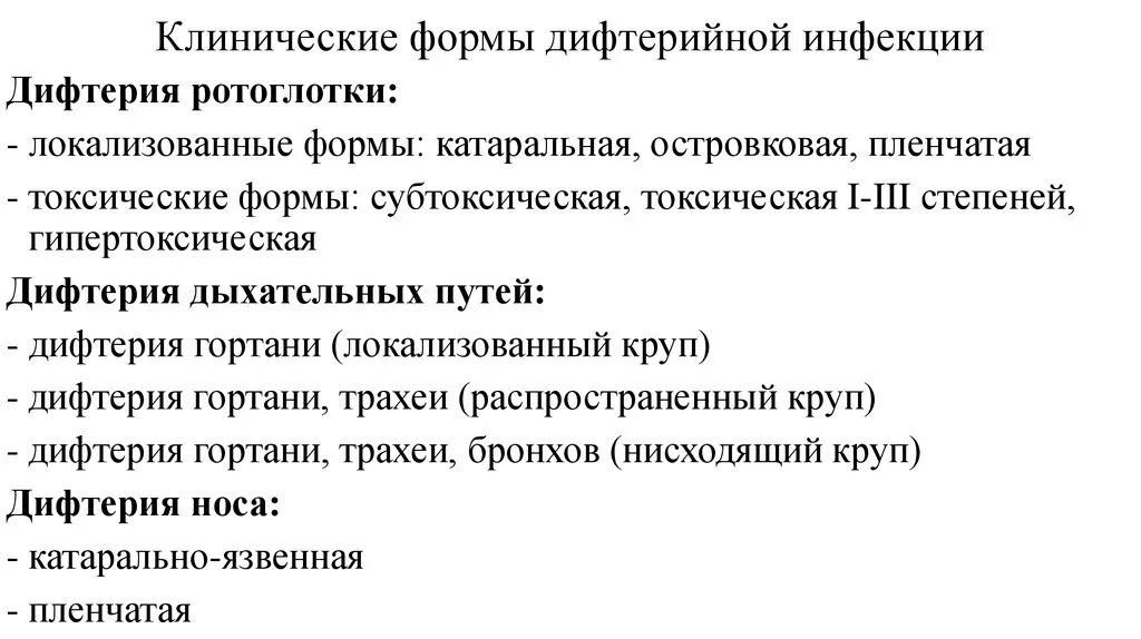 Передача возбудителя дифтерии возможна воздушно капельным путем. Клинические формы дифтерии. клинические формы дифтерийной инфекции. клинико-морфологические формы дифтерии. клиническая классификация дифтерии.