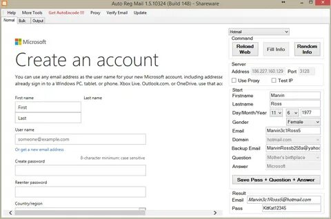Reg address