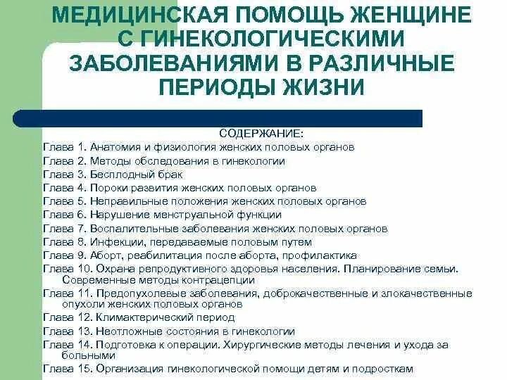 Медицинская помощь женщине с гинекологическими заболеваниями. Дзигуа детские инфекции. Медицинская помощь женщине с гинекологическими заболеваниями. Дзигуа физиологическое акушерство. Темы по гинекологии.