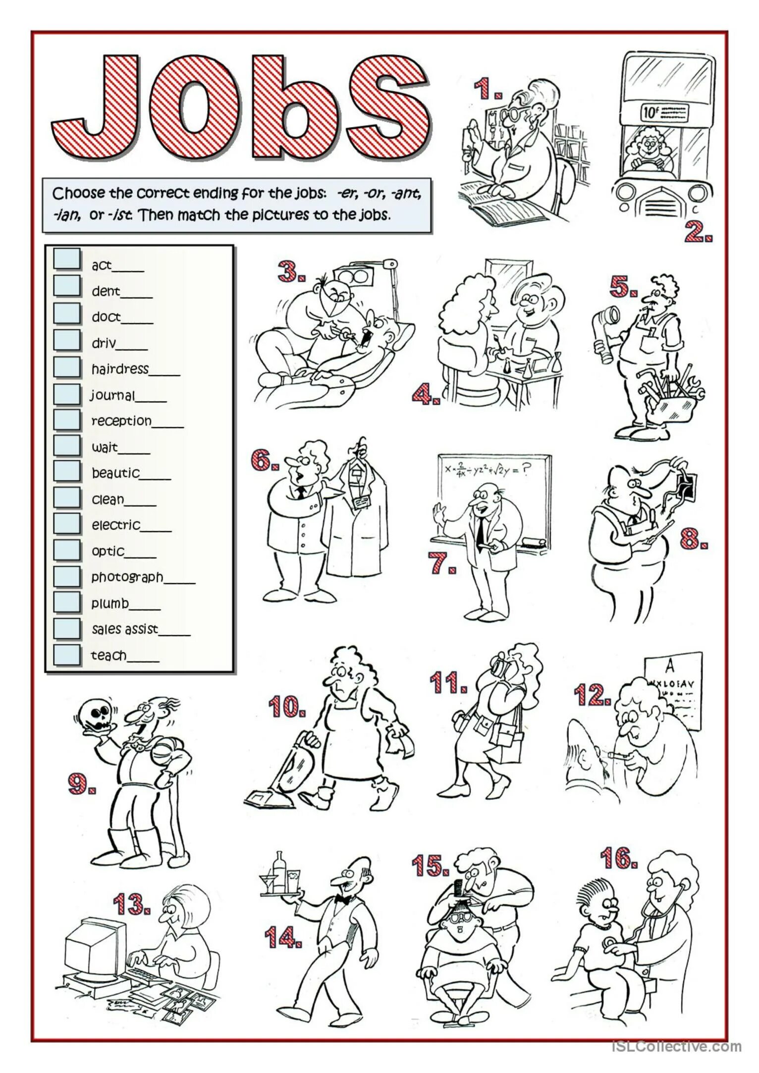 Ist английский. Профессии на английском упражнения. Профессии на английском для детей задания. Профессии на английском Worksheets. Jobs задания для детей.