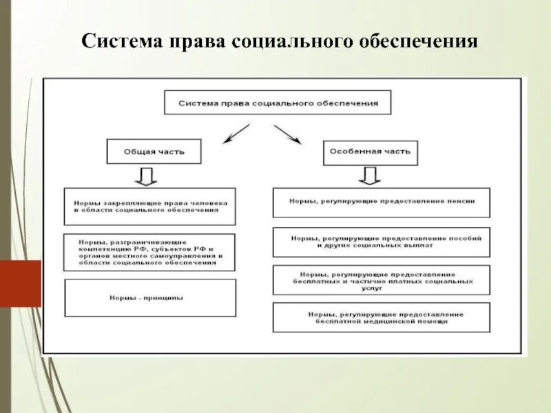 Социальное обеспечение в российской федерации доклад