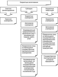 Порядок финансирования бюджетных организаций