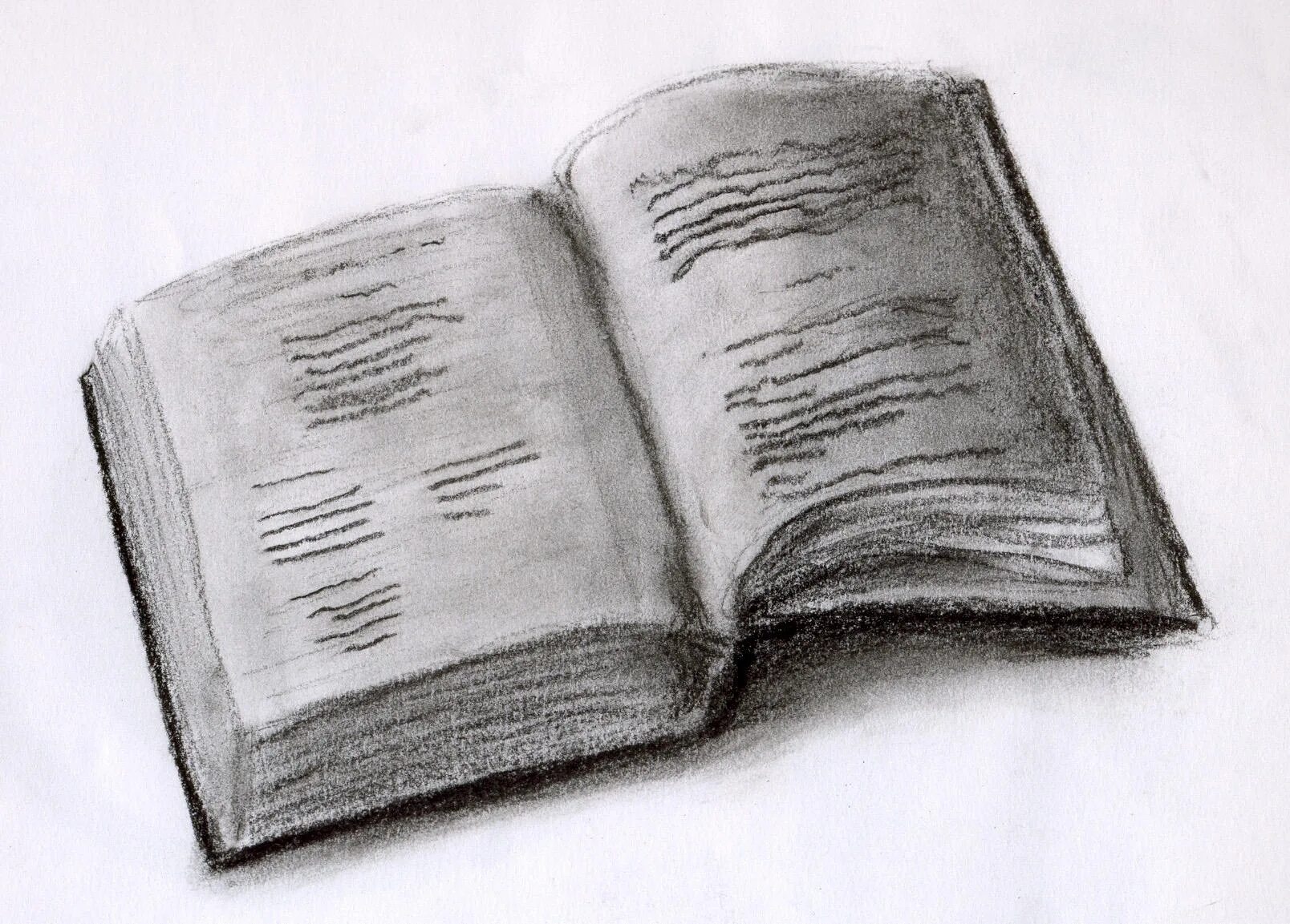 How to draw book