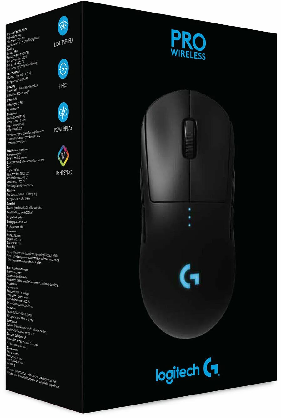 Игровая мышь logitech pro wireless