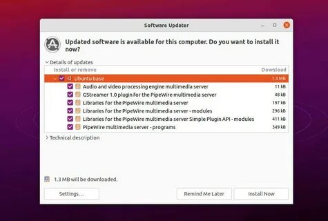Also install