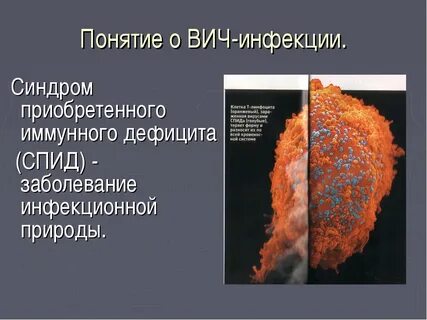 Вич инфекция темы