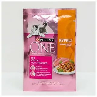 Корм влажный для котят purina