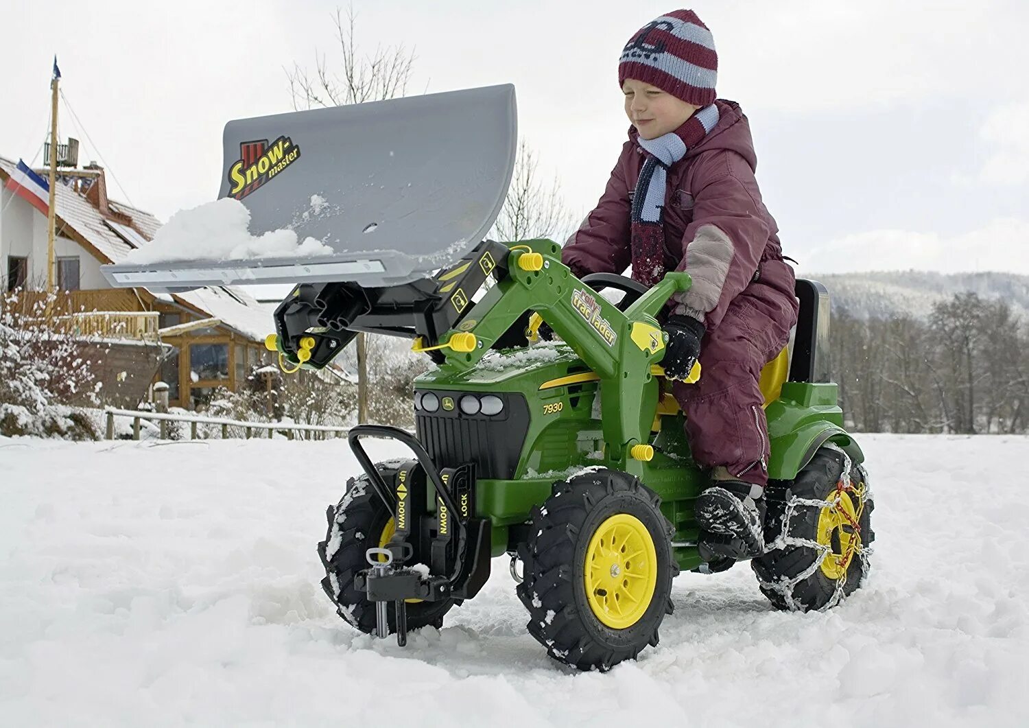 Электротрактор купить. Rolly Toys 7930. Rolly Toys педальный трактор. John Deere 7930 детский педальный. Педальный трактор Rolly Toys ROLLYFARMTRAC John Deere 7930 710126 с надувными колесами.