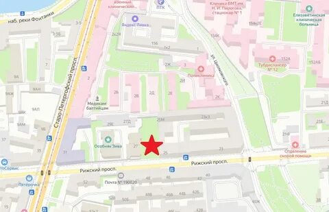 Санкт петербург рижский проспект 12