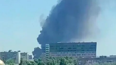 Что горела на юге москвы