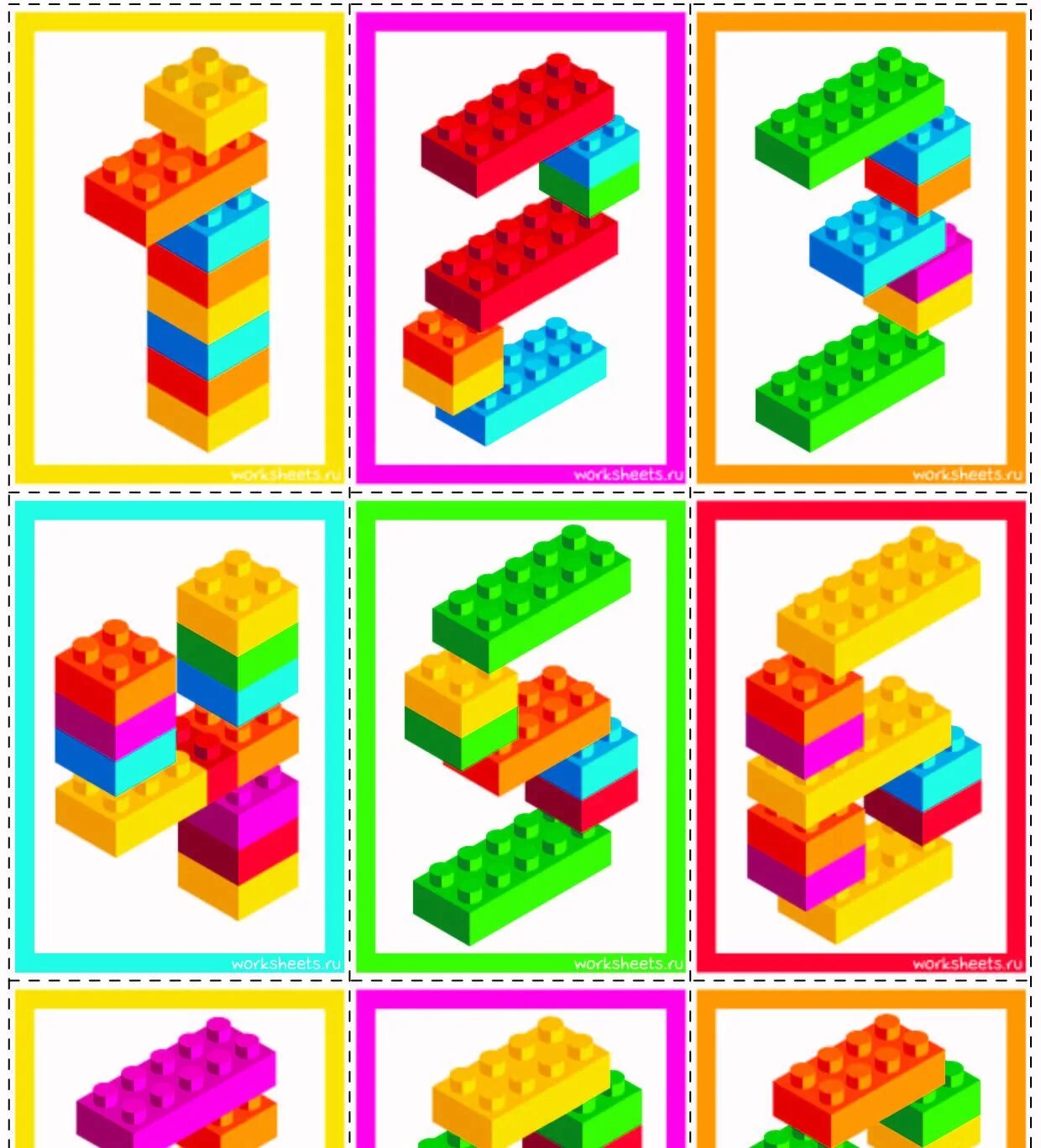 Цифры из лего конструктора. Lego duplo схемы сборки. Лего дупло схемы сборки цифр для детей. Буквы из конструктора. Фон для конструирования в детском саду.