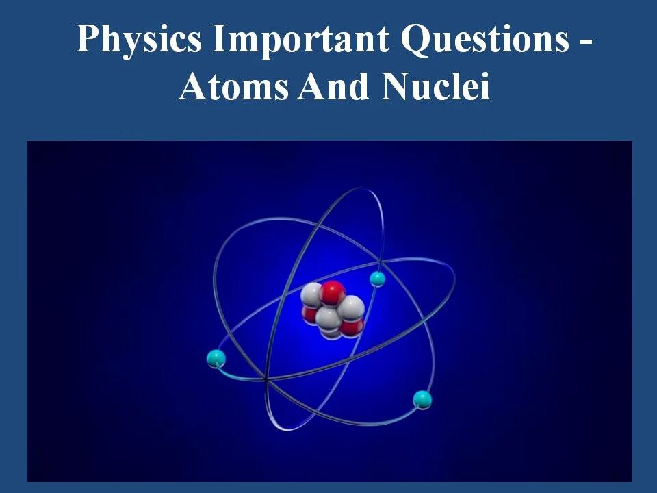 Atom nucleus