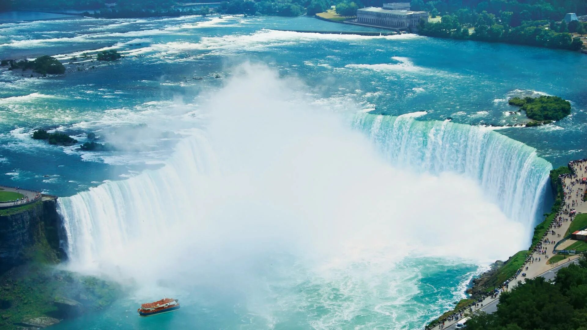 Канада водопад Ниагара. Ниагарский водопад - Niagara Falls. Достопримечательности Канады Ниагарский водопад. Ниагарский водопад (Ниагара-Фолс, провинция Онтарио). Высота известного на весь мир ниагарского водопада