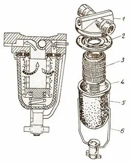 Фильтр грубой очистки топлива газ