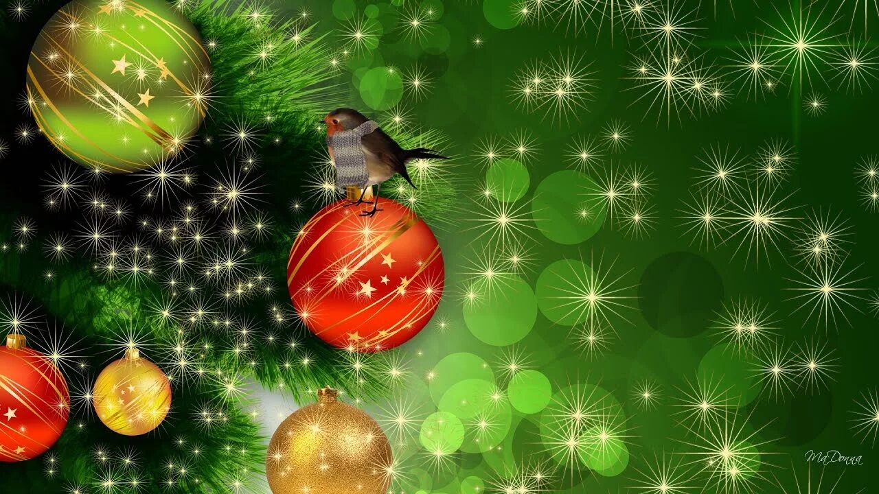 Christmas Fir Tree Wallpaper